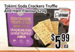 Nations Fresh Foods Tokimi Soda Crackers Truffle And Ham Flavour offer
