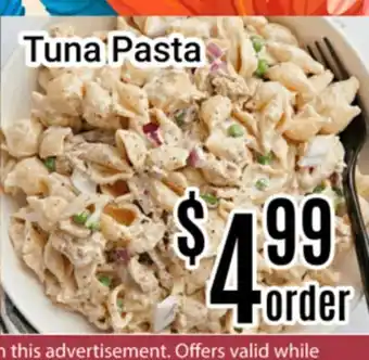 Nations Fresh Foods Tuna Pasta offer