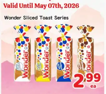 Oceans Fresh Food Market Wonder Sliced Toast Series offer
