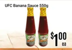 Nations Fresh Foods UFC Banana Sauce offer