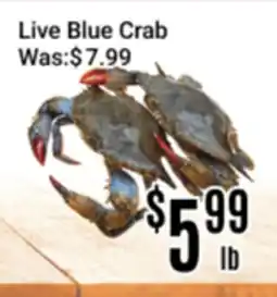 Nations Fresh Foods Live Blue Crab offer
