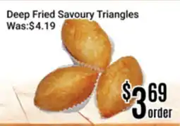 Nations Fresh Foods Deep Fried Savoury Triangles offer