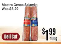 Nations Fresh Foods Mastro Genoa Salami offer