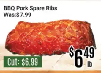 Nations Fresh Foods BBQ Pork Spare Ribs offer