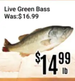 Nations Fresh Foods Live Green Bass offer