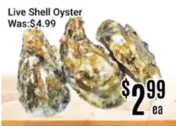 Nations Fresh Foods Live Shell Oyster offer
