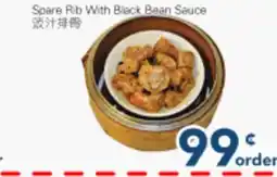 Oceans Fresh Food Market Spare Rib With Black Bean Sauce offer