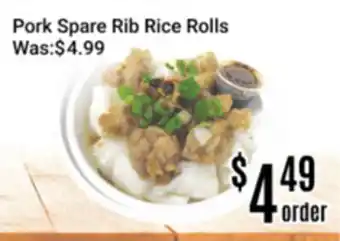 Nations Fresh Foods Pork Spare Rib Rice Rolls offer