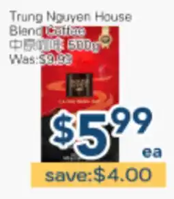 Oceans Fresh Food Market Trung Nguyen House Blend Coffee offer