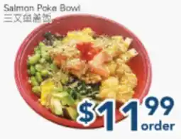 Oceans Fresh Food Market Salmon Poke Bowl offer