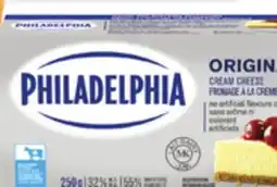 Metro PHILADELPHIA CREAM CHEESE, CHEEZ WHIZ, KRAFT SINGLES OR BECEL offer
