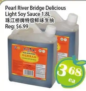 Food Depot Supermarket Pearl River Bridge Delicious Light Soy Sauce offer