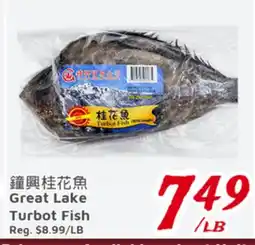 United Supermarket Great Lake Turbot Fish offer