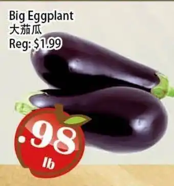 Food Depot Supermarket Big Eggplant offer