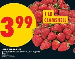 No Frills Strawberries offer