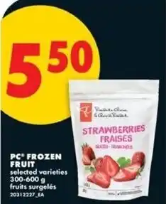 No Frills PC frozen fruit offer