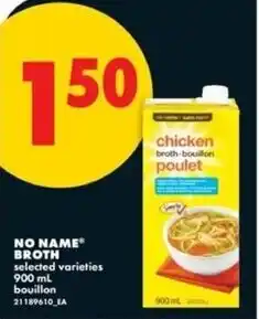 No Frills No name broth offer