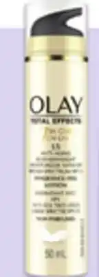 Walmart Olay Total Effects face moisturizers offer