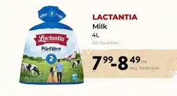 Marche Leo's LACTANTIA Milk offer