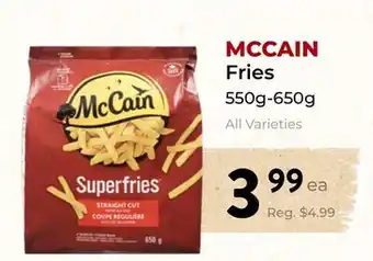 Marche Leo's MCCAIN Fries offer