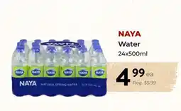 Marche Leo's NAYA Water offer