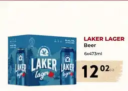 Marche Leo's LAKER LAGER Beer offer