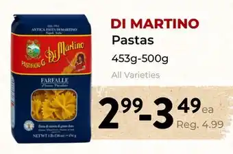 Marche Leo's DI MARTINO Pastas offer
