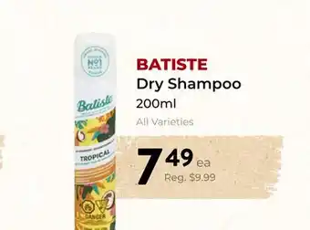 Marche Leo's BATISTE Dry Shampoo offer