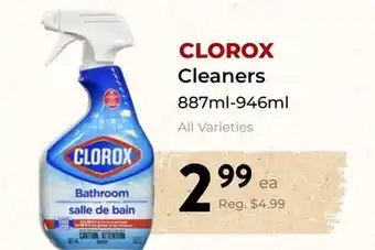 Marche Leo's CLOROX Cleaners offer