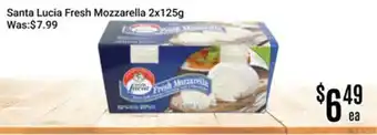 Nations Fresh Foods Santa Lucia Fresh Mozzarella offer