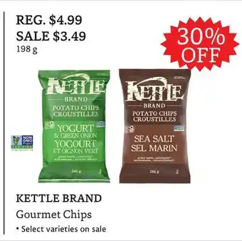 The Big Carrot KETTLE BRAND Gourmet Chips offer