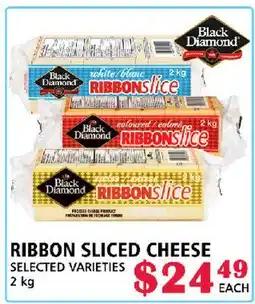 MVR Cash & Carry RIBBON SLICED CHEESE offer