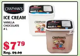 MVR Cash & Carry CHAPMAN'S ICE CREAM offer