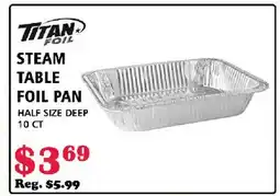 MVR Cash & Carry STEAM TABLE FOIL PAN offer