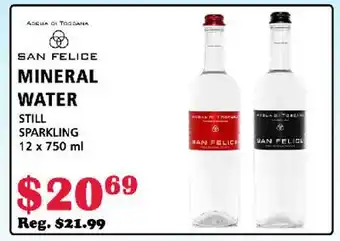 MVR Cash & Carry MINERAL WATER offer