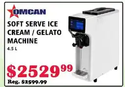 MVR Cash & Carry OMCAN SOFT SERVE ICE CREAM / GELATO MACHINE offer