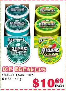 MVR Cash & Carry ICE BREAKERS offer