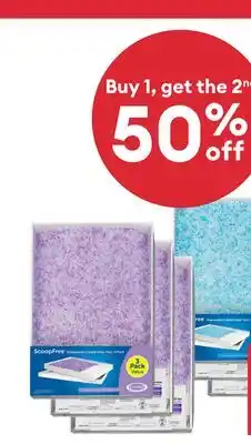 Petsmart PetSafe ScoopFree cat litter refill trays offer
