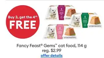 Petsmart Fancy Feast Gems cat food offer