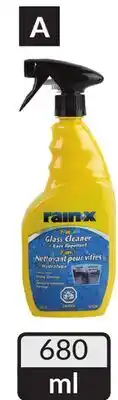 Princess Auto Repellents or Detailers, Glass Cleaner with Rain Repellent (8926198) Reg. 9.99 offer