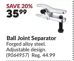 Princess Auto Ball Joint Separator offer