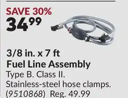 Princess Auto 3/8 in. x 7 Fuel Line Assembly offer