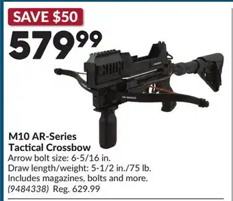 Princess Auto M10 AR-Series Tactical Crossbow offer
