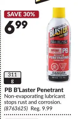 Princess Auto PB B'Laster Penetrant offer
