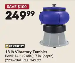 Princess Auto 18 lb Vibratory Tumbler offer