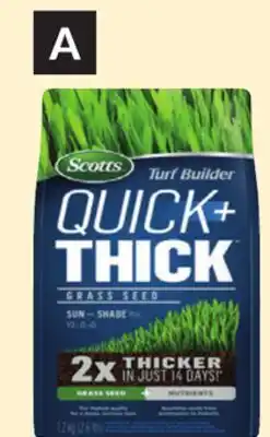 Princess Auto Quick + Thick Sun/Shade Grass Seed offer