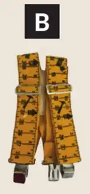 Princess Auto Suspenders Ruler offer