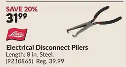 Princess Auto Electrical Disconnect Pliers offer