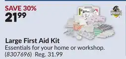 Princess Auto Large First Aid Kit offer