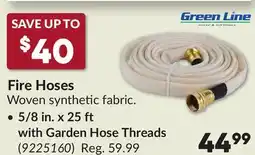 Princess Auto Fire Hoses, 5/8 in. x 25 ft with Garden Hose Threads offer